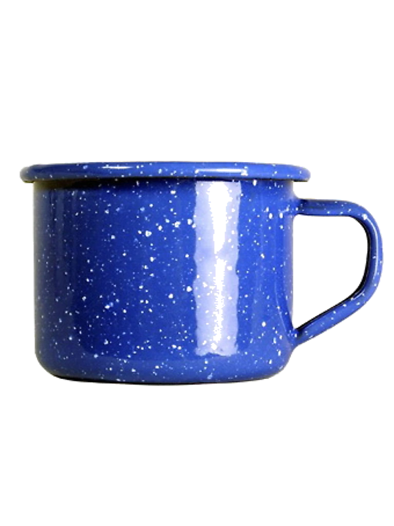 Emaille Espresso Tasse