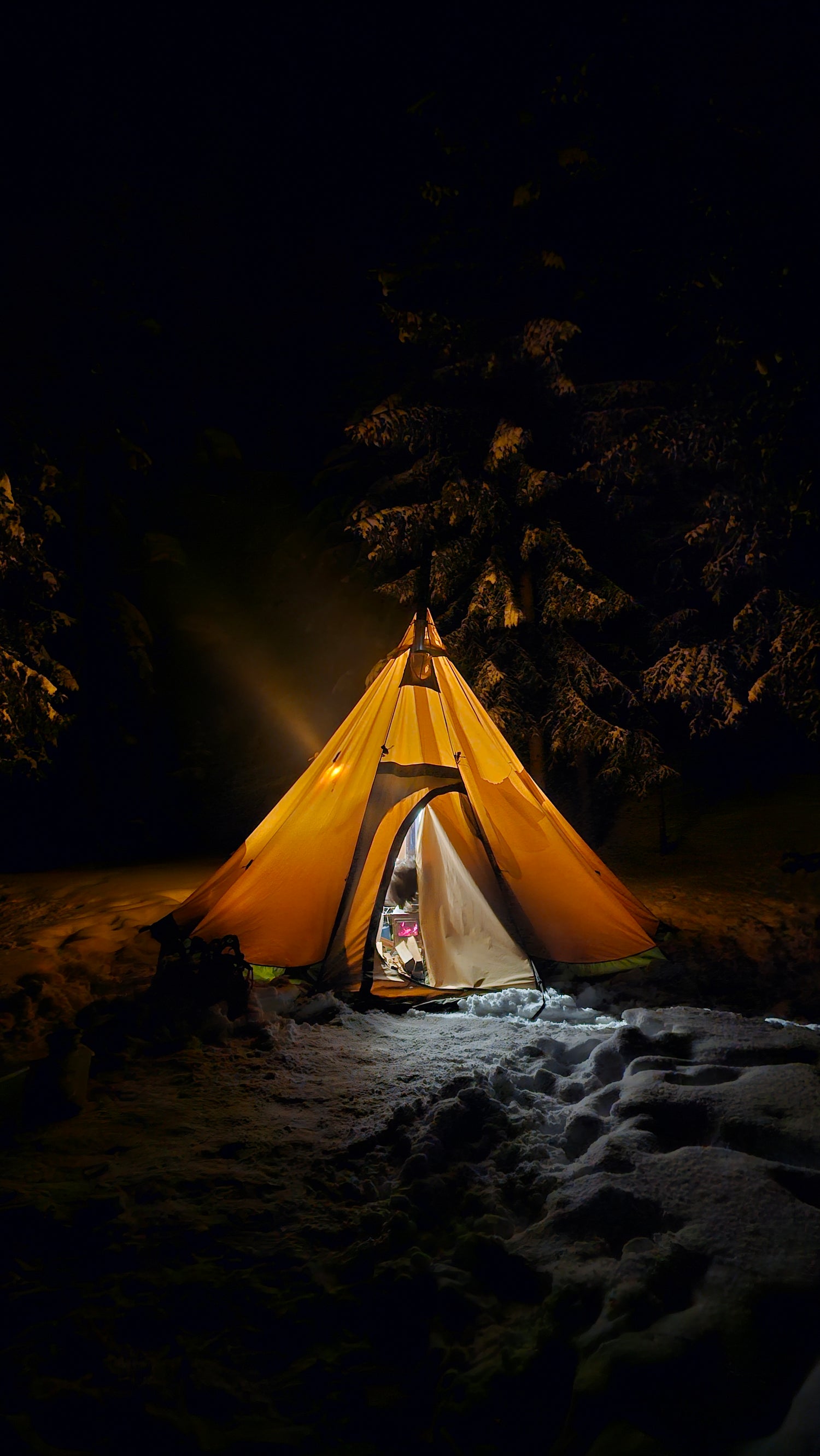 Tibetent Tipi 9 Alp Pro Ausstellungszelt Neuwertig
