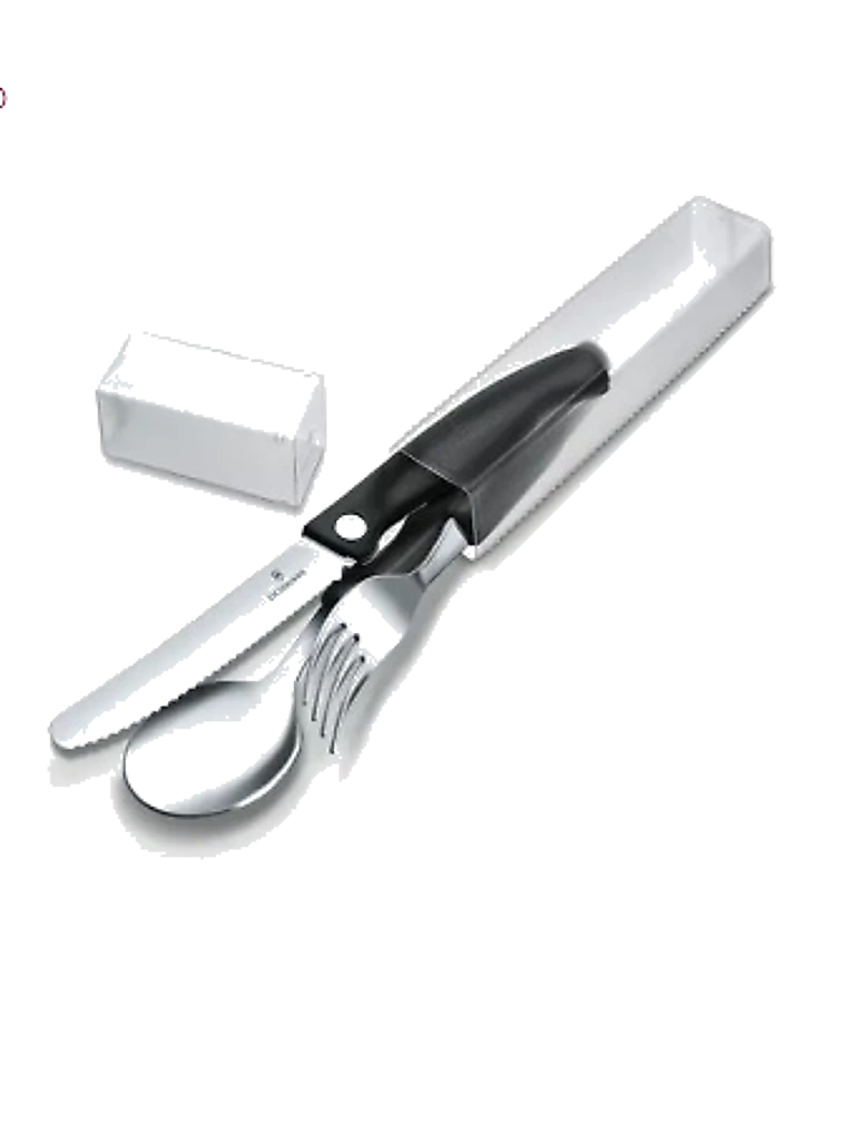 Swiss Classic Set aus Gemüsemesser Gabel und Löffel