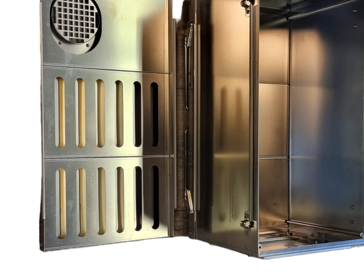 NORTENT Zeltofen mit 2 Seitenfenster